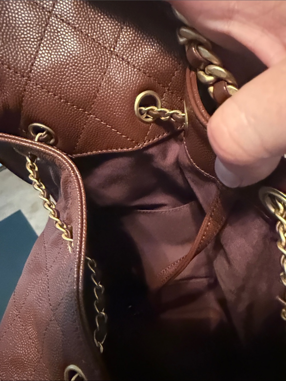 Chanel 25 Medium Bag - Brown - Picture 14 of 16